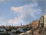 Canaletto Famous Paintings - The Riva degli Schiavoni